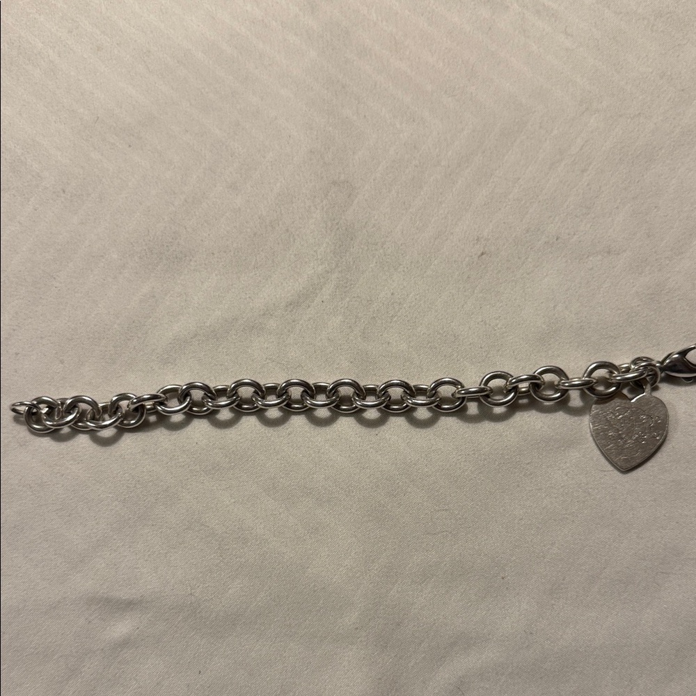 Tiffany & Co Heart Charm Bracelet - Picture 3 of 4